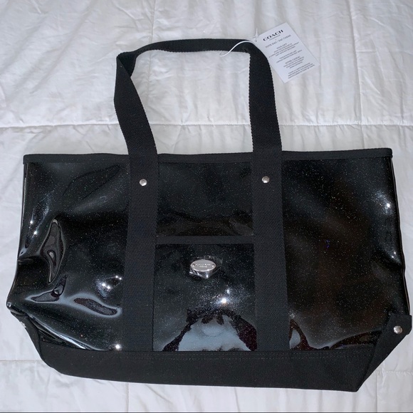 coach glitter tote